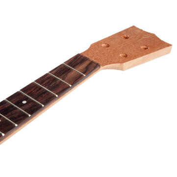 NAOMI DIY Ukulele 26 Inch Ukelele Hawaii Guitar DIY Kit Sapele Wood Body Rosewood Fingerboard W/ Peg