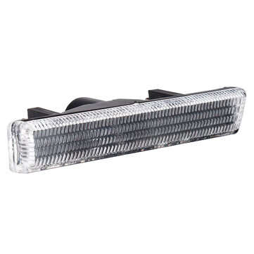 2Pcs Front Bumper Side Marker Lights Clear Smoked  for BMW 7-Series E38 1995-2001 (COLOR.: WHITE)