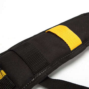 Adjustable Heavy Duty Work Tool Bag Belt Suspender With Mobile Phone Pouch 3 Loops