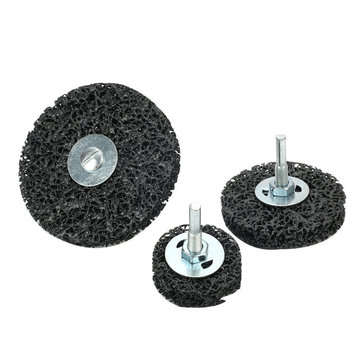 BEST 6mm Shank Black Diamond Rust Removal Grinding Discs Paint Peeling Sanding W... (DIAMETER: 75MM)