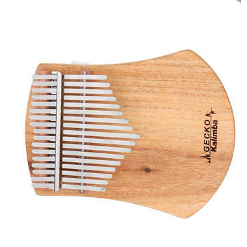 GECKO K17CAS 17 Keys Kalimba Camphor Wood Thumb Finger Piano with Bag Set