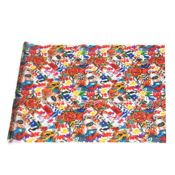 Graffiti Film Hydrographic Water Transfer DIY Printing DIP Hydro Dipping Decorations