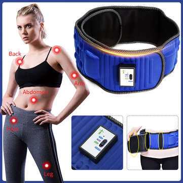 Electric Abdominal Tummy Slimming Belly Burner Reduce Weight Fitness Belt