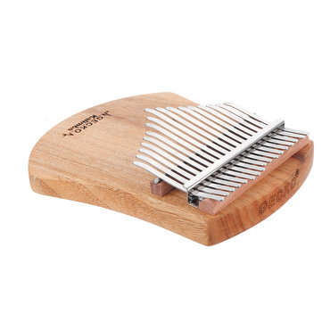 GECKO K17CAS 17 Keys Kalimba Camphor Wood Thumb Finger Piano with Bag Set