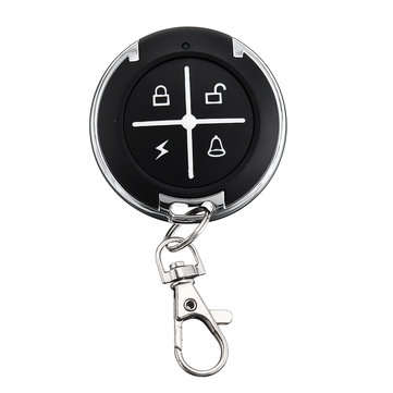Black Round Self-copying Remote Control Transmitter For Electric Door Garage ... (FREQUENCY: 433MHZ)