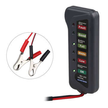 BATTERY FRIEND 12V 24V Car Battery Tester Digital Alternator Detector Mate Car Lighter Plug Diagnost