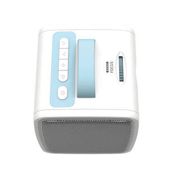 VEIDADZ Q2 Mini Portable LCD Projector 30 Lumens 1080P Childrens Education Projector LED Home Cinema