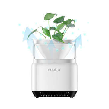 Nobico J009A Air Purifier Mini Household Remove Formaldehyde Secondhand Smoke Anion Office Desktop A