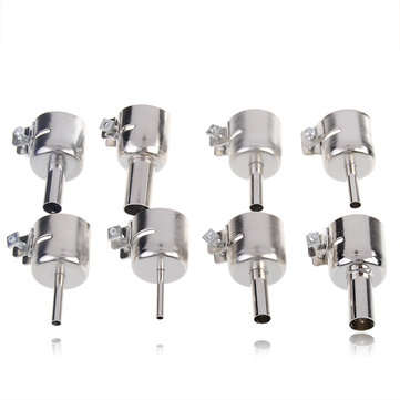 8Pcs 850 Heat Gun Nozzle Hot Air Desoldering Station Gun Mouth