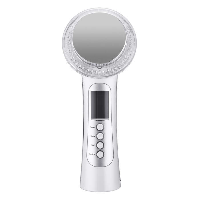 Galvanic IONS Ultrasound Photon Therapy LED Light Device Face Lift Massager Beauty Machine