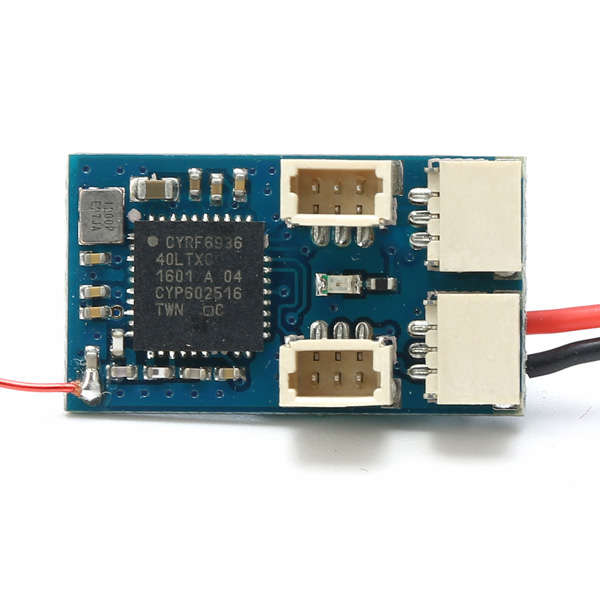 2.4G 4CH Micro Low Voltage DSM2 DSMX Compatible Receiver Built-in Brushed ESC