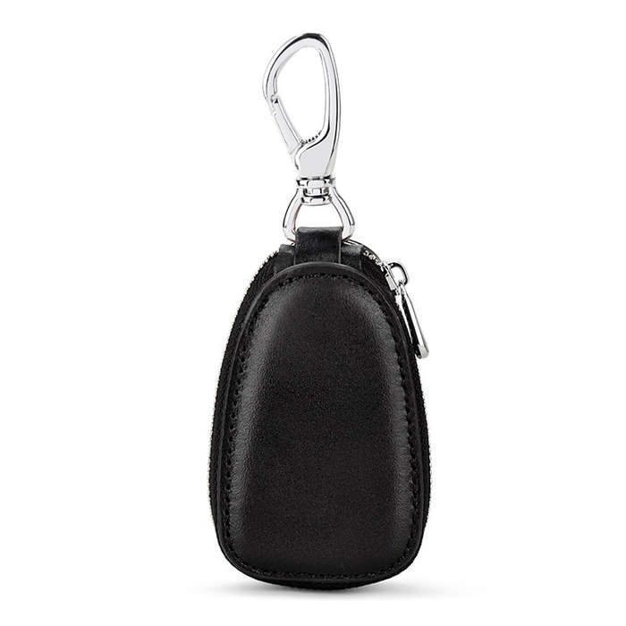 New Men Genuine Leather Car Key Case Key Bag Holder