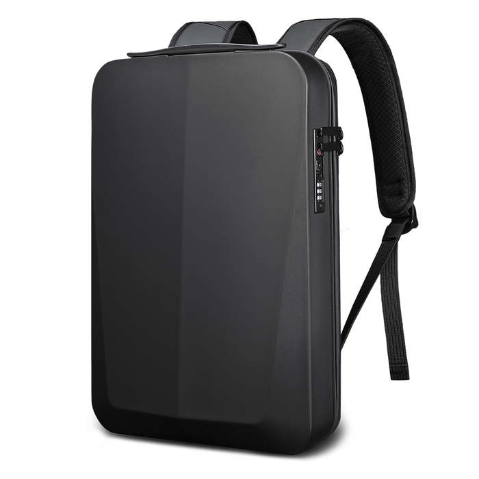 Bange Pc Hard Shell Shoulder Backpack Business Backpack Tsa Anti-Theft Computer Bag Usb Charging Wat