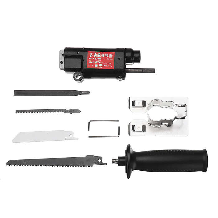 Drillpro Multifunction Reciprocating Saw Attachment Change Electric Drill Into Reciprocating Saw