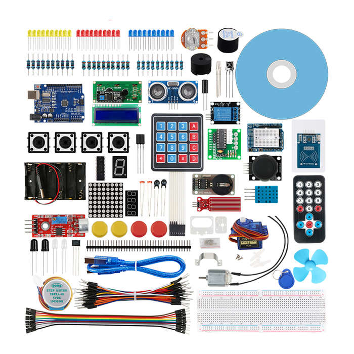 Geekcreit Starter Kit for Arduino UNO R3 IDE DIY Kit Support Mixly Mblock Scrat
