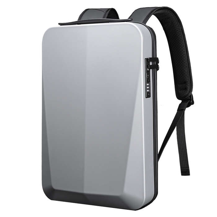 Bange Pc Hard Shell Shoulder Backpack Business Backpack Tsa Anti-Theft Computer Bag Usb Charging Wat