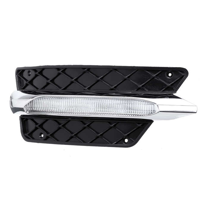 Car Front Bumper LED DRL Daytime Running Lamps Fog Lights For Benz W204 C-Class 2012-2014