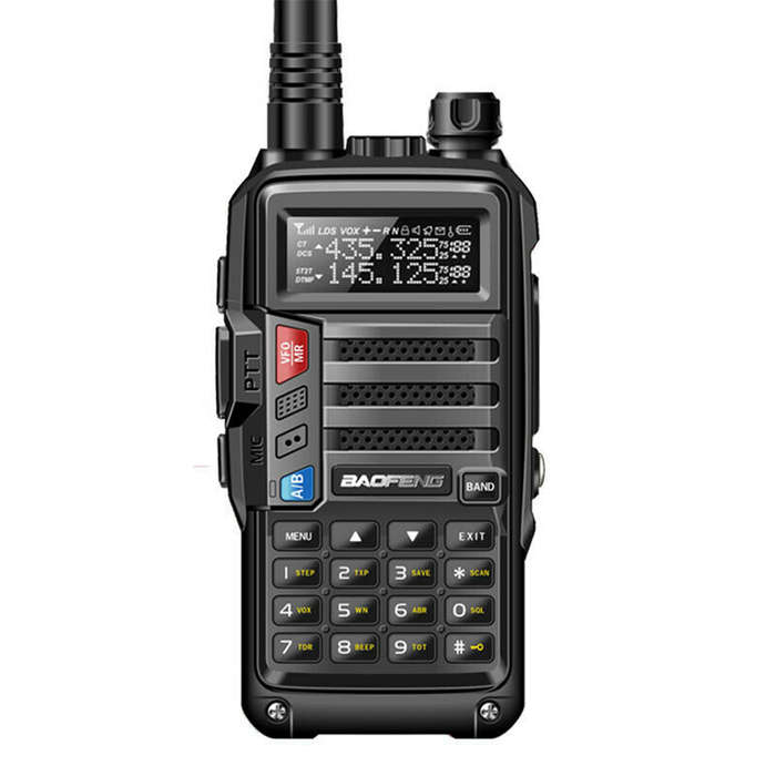 BaoFeng UV-S9 Walkie Talkie VHF UHF 128 Channels Two Way Radio CB Funk-Transceiver 8W 10km Long Rang
