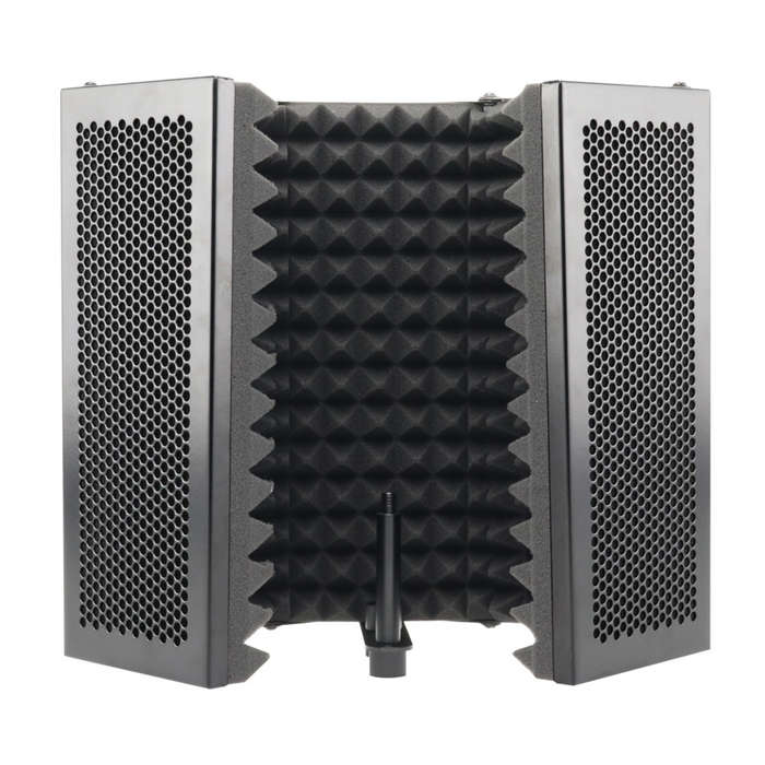 57.5 x 28cm Foldable Adjustable Studio Recording Microphone Isolator Sound