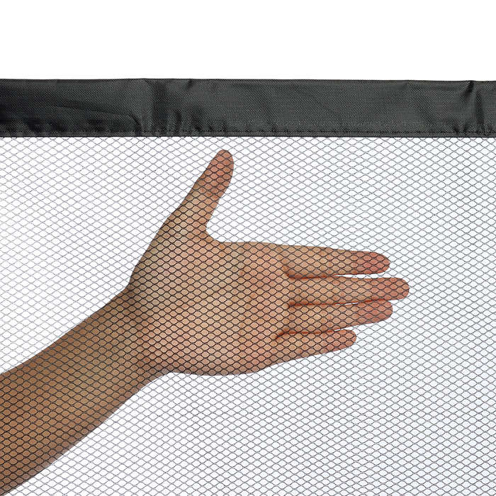 Portable Pets Enclosure Mesh Safety Folding Gate Guard Fences Kit Pet