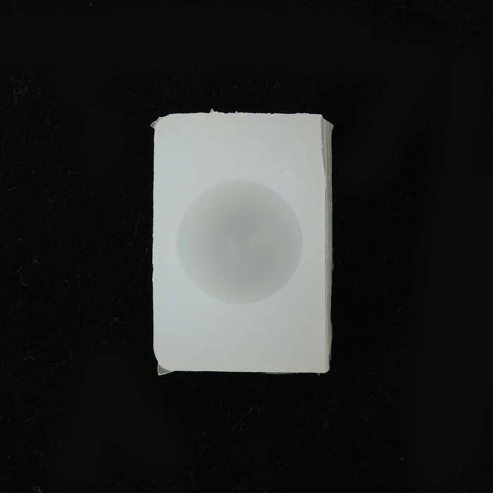 5pcs/Set Half Round Silicon Mould For Epoxy Resin Jewelry Decorative Craft