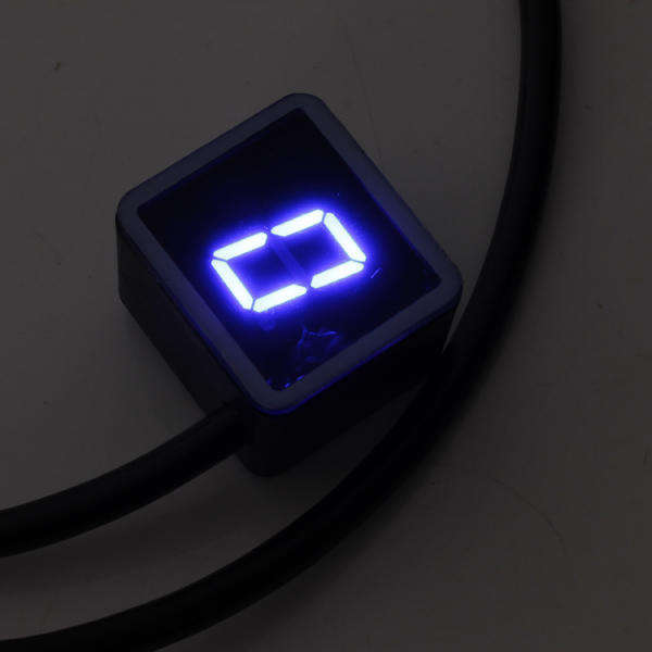 Green - Universal Motorcycle LED Display Digital Indicator Shift Level Sensor