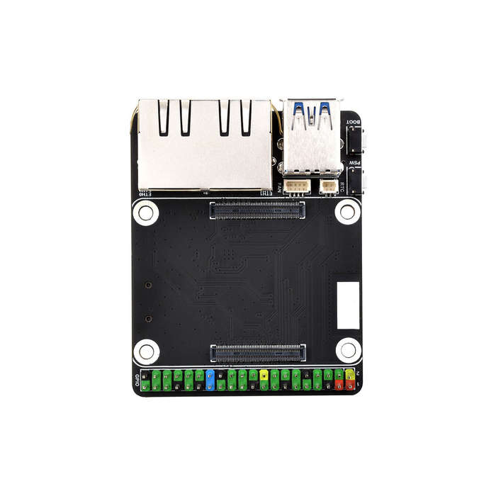 Board Only - Raspberry Pi CM5 Dual Gigabit Ethernet Port Mini Expansion Board for Compute Module 5