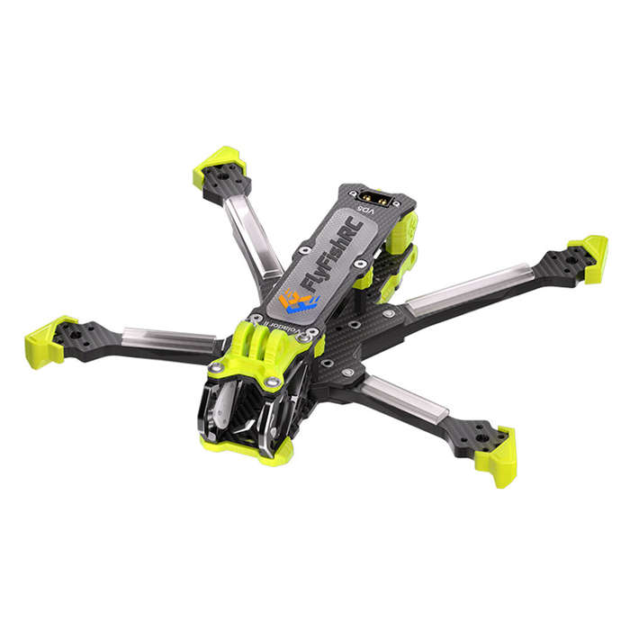 Black - FlyfishRC Volador II VD5 V2 225mm Wheelbase 5 Inch T700 Carbon Fiber Frame Kit Support DJI O