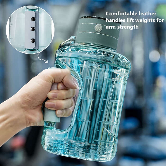 Green - 1.5L 2 In 1 Portable Hydrogen Water Bottle H2 Rich Water Kettle Sport Hydrogen Water Bottle