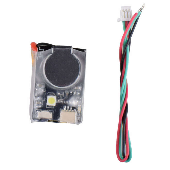 1 PC - JHE42B 110DBI Finder Buzzer Built-in Battery with LED Light for RC Drone F3 F4 F7 Flight Cont