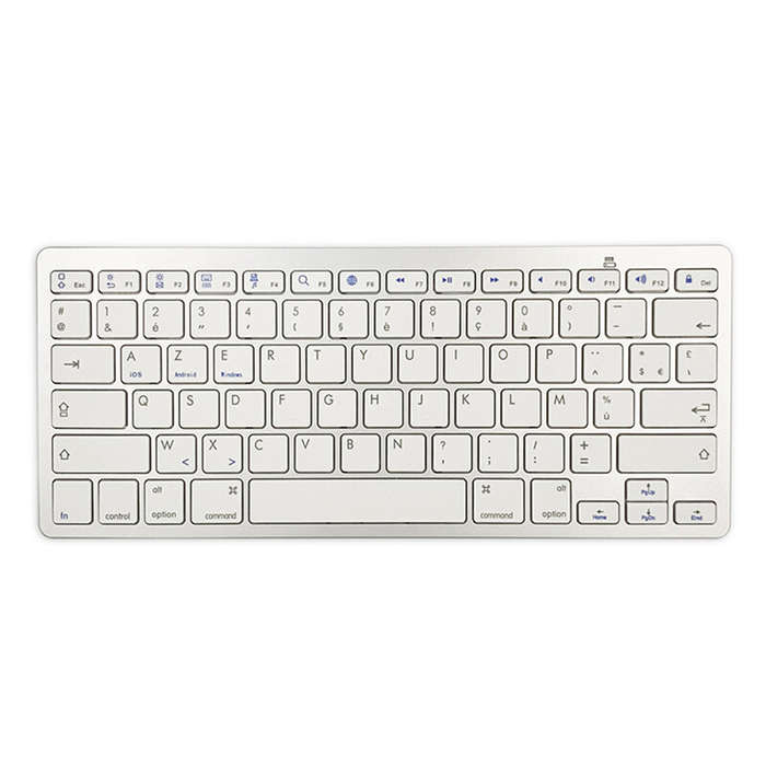French - Wireless Bluetooth Keyboard Supported Multi-language Germn French English Layout Offices Ke