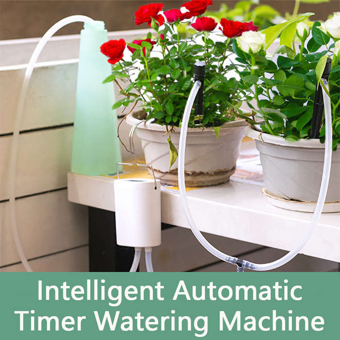 #1 - 4 Adjustable Drip Arrow Intelligent Automatic Watering Machine Watering Device Timing Artifact