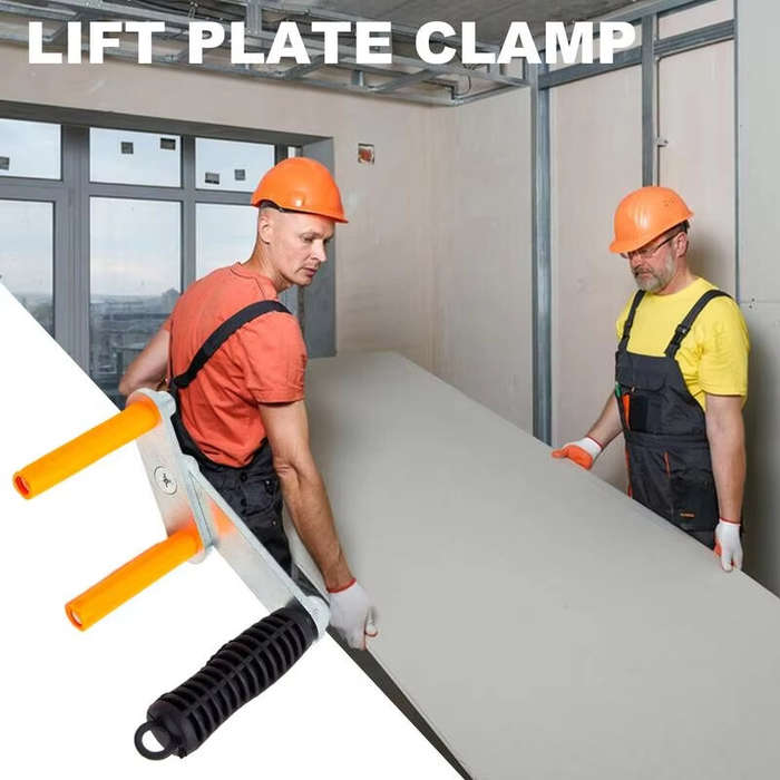 1 PCS - Panel Lifting Tools Sturdy Metal Gripper Drywall Carriers Heavy Duty Carry Clamp Plasterboar