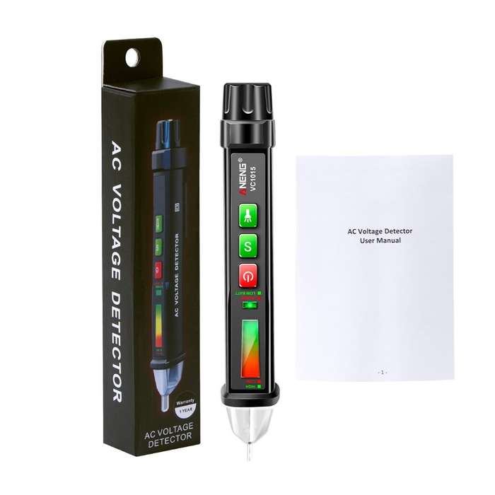 ANENG VC1015 AC12-1000V Smart Non-Contact Digital AC Voltage Tester Pen Current Electric Sensor Test