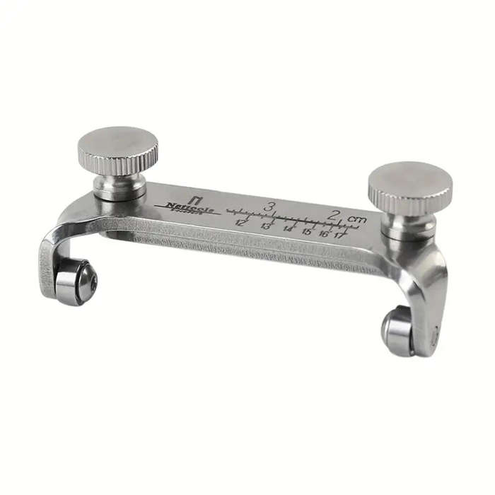 Silver - Nattools Chisel Honing Guide Sharpening Jig Fixed Angle Sharpening Tool Holder Sharpener Gr