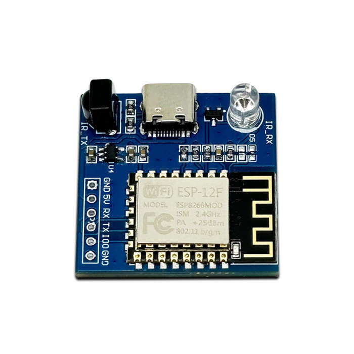 Board Only - ESP-12F ESP8266 Infrared Transmitting and Receiving for NEC Command WiFi Transparent Tr