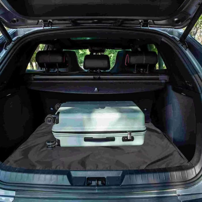 Black - 140cm x 100cm Car Trunk Mat Waterproof Mat Anti-Fouling Waterproof Luggage Trunk Mat