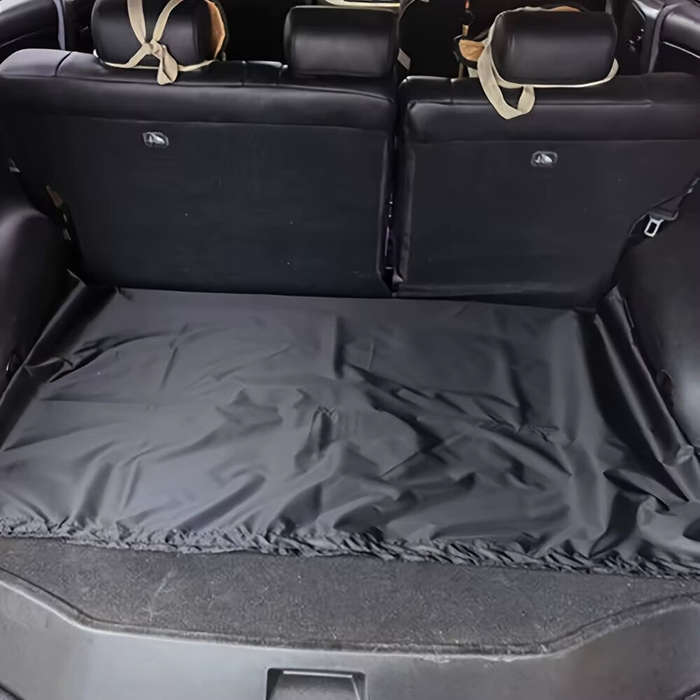 Black - 140cm x 100cm Car Trunk Mat Waterproof Mat Anti-Fouling Waterproof Luggage Trunk Mat