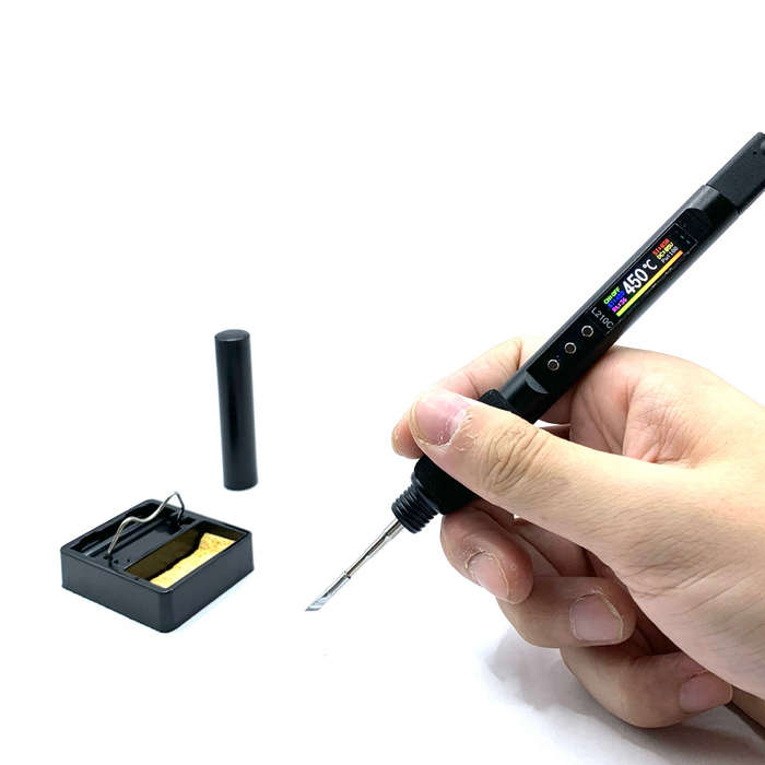 L210C - Mini Soldering Iron 100W High Power L210C/L245C 0.99-Inch TFT Color Screen Adjustable Temper