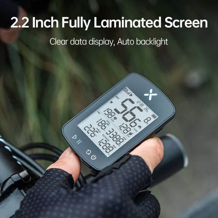 G2 PLUS - XOSS G2 Plus Bicycle Computer Wireless With Bluetooth ANT+ Cycling Speedometer IPX7 Waterp