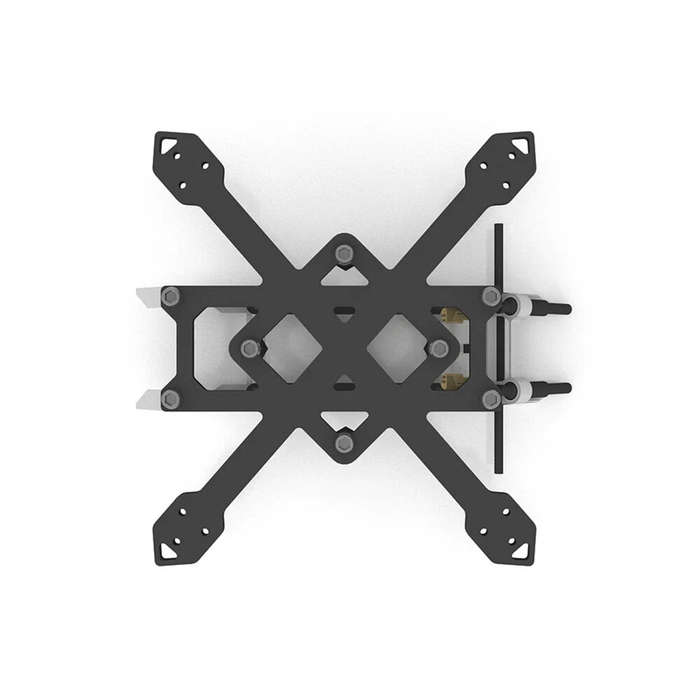 With 2.4G Antenna - WalleFPV Eagle2 91mm Wheelbase Frame Kit Carbon Fiber with 2.4G / 915MHz Antenna