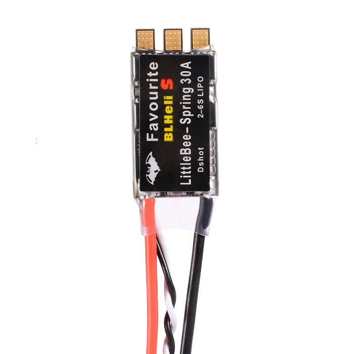 4 PCS - 4PCS LittleBee 30A S BLHeli_S OPTO 2-6S Brushless ESC for DIY RC FPV Racing Drone