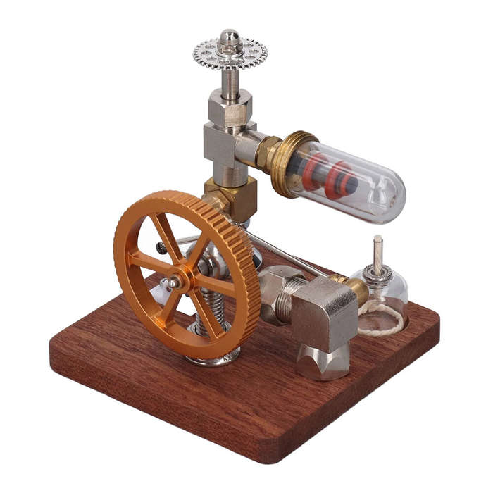 Red - SH-19 Freestyle Piston Stirling Engine Model Science Technology Puzzle Novelty Toys