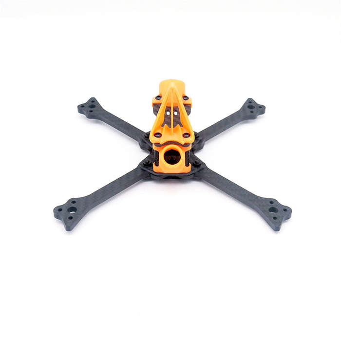 Frame Kit - TEOSAW 533Pro 190mm Wheelbase 5mm Arm Thickness 5 Inch Carbon Fiber Frame Kit for DIY RC