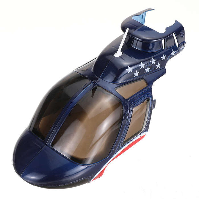 Blue - Eachine E186 RC Helicopter Spare Parts Nose Cover Set