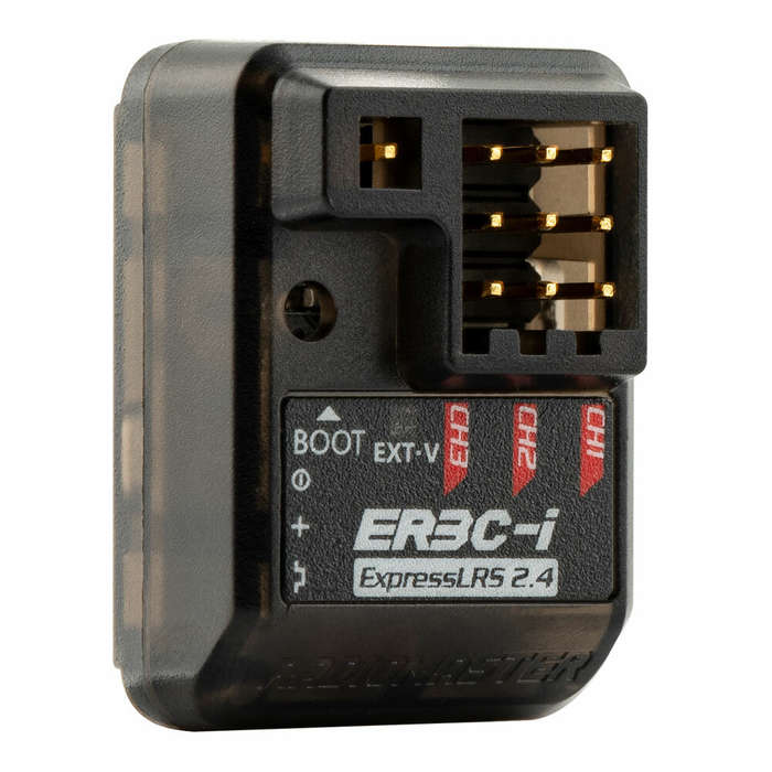 FCC Version - Radiomaster ER3C-i 2.4GHz ExpressLRS ELRS PWM Receiver w/ Built-in Antenna for MT12 Ra