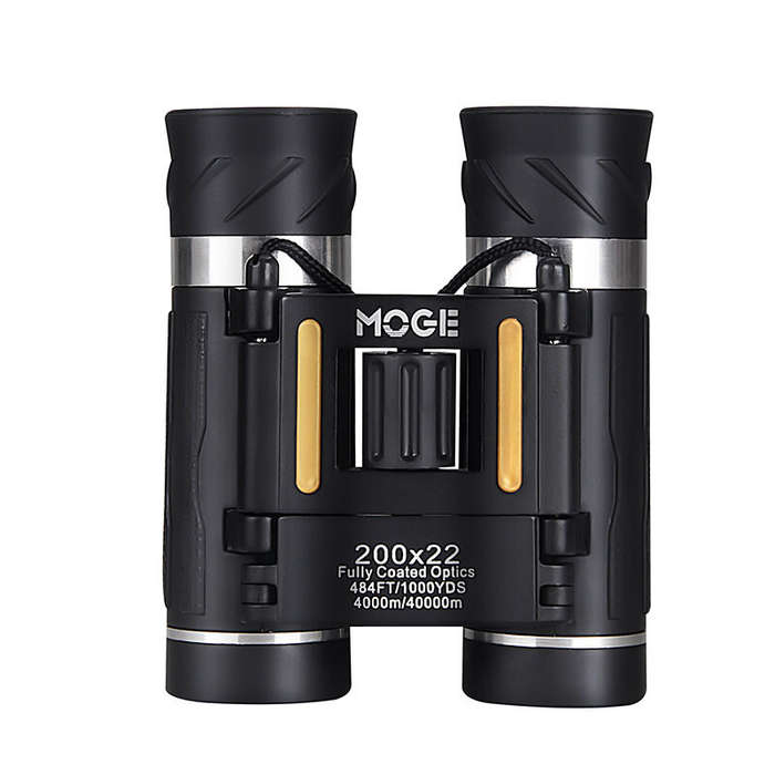 Moge 200X22 Upgraded Zoom HD Telescope Camping Hunting Outdoor Travel Pocket Mini Powerful Binocular