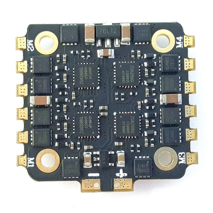Brushless ESC - 20x20mm DarwinFPV 30A 2-6S BLHeli_S 4in1 Brushless ESC Support DShot1200 for RC Dron