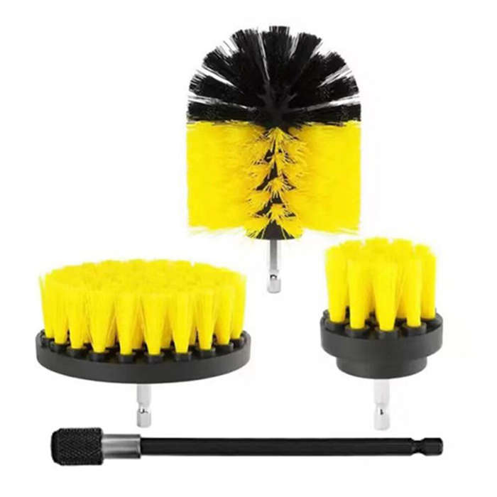 25PC/SET Electric Drill Brushes Brush Attachable for Cleaning Pool Tile Flooring Brick Ceramic Marbl