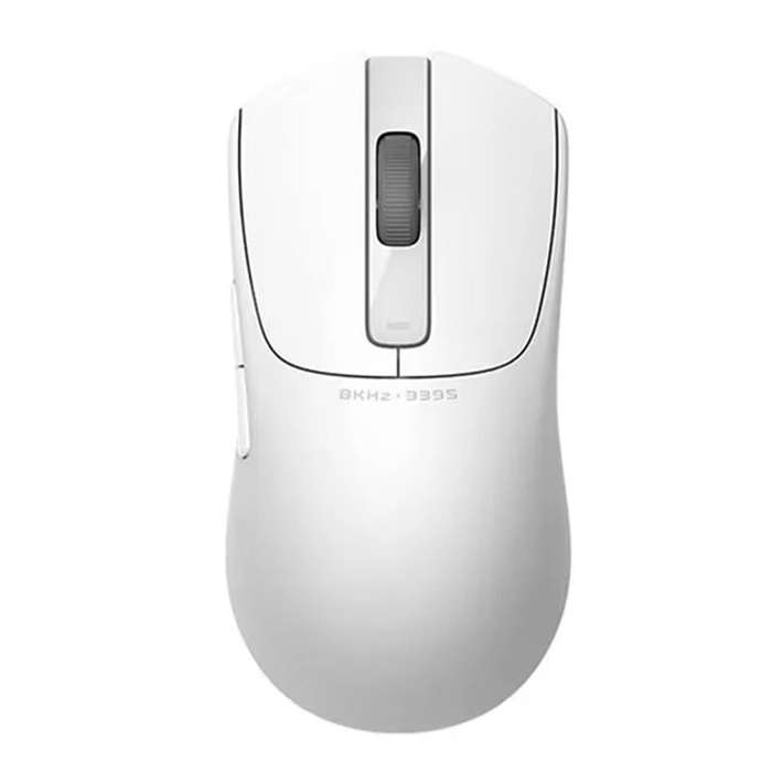 White - Xiaomi X1 Dual Mode Gaming Mouse 26000DPI 110H Battery Life 8KHz Return Rate 65g Lightweight
